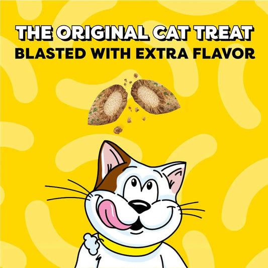 Temptations Wacky Blasts Cat Treats, Nautical 'Nip Flavor, 3 oz, 12 Pack