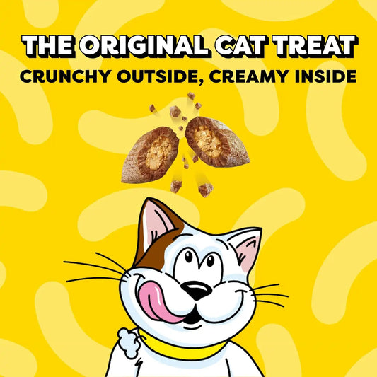 Temptations Classic Crunchy and Soft Cat Treats, Savory Salmon, 6.3oz, 10pk
